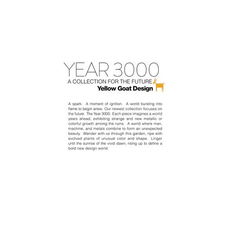 Yellow Goat Design - Year 3000 : A 灯饰产品集 for the Future 第 3 页