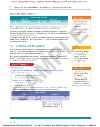 Accounting AS & A Level COURSEBOOK by Cambridge International Education ...