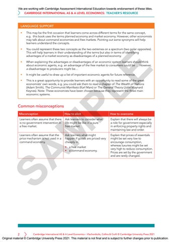 Economics COURSEBOOK Sample by Cambridge International Education - Issuu