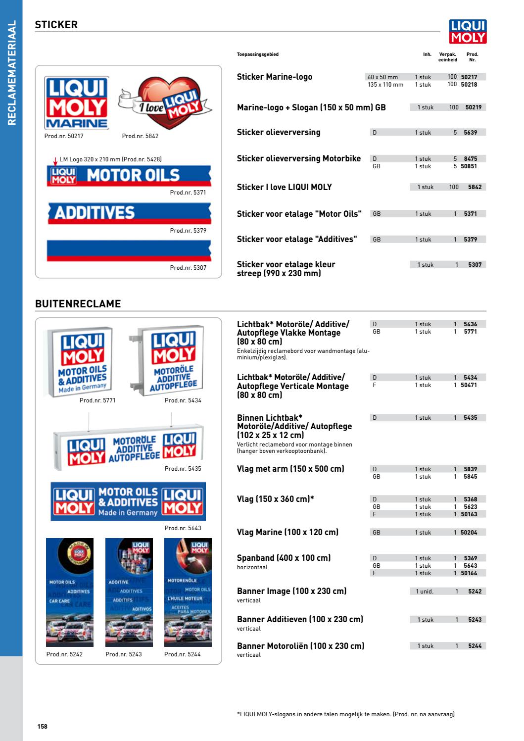 LIQUI MOLY Productcatalogus (NL) by LIQUI MOLY GmbH - Issuu