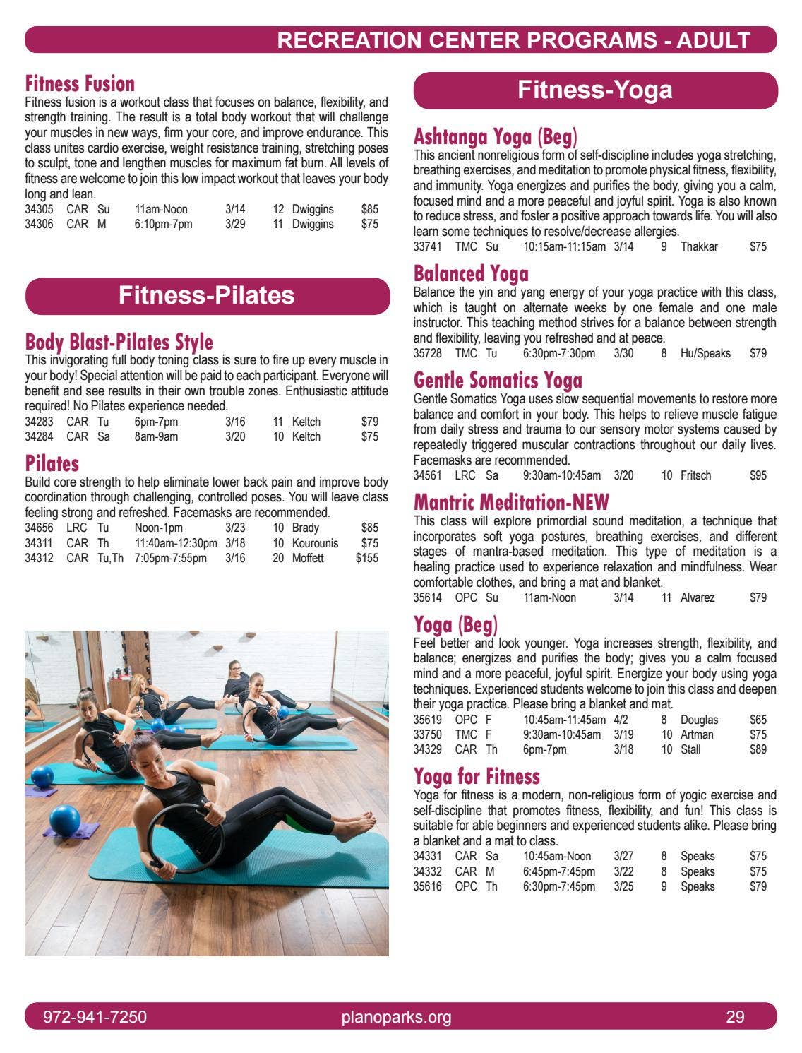 Plano Recreation Spring 2021 Catalog by Plano Parks and Recreation Issuu