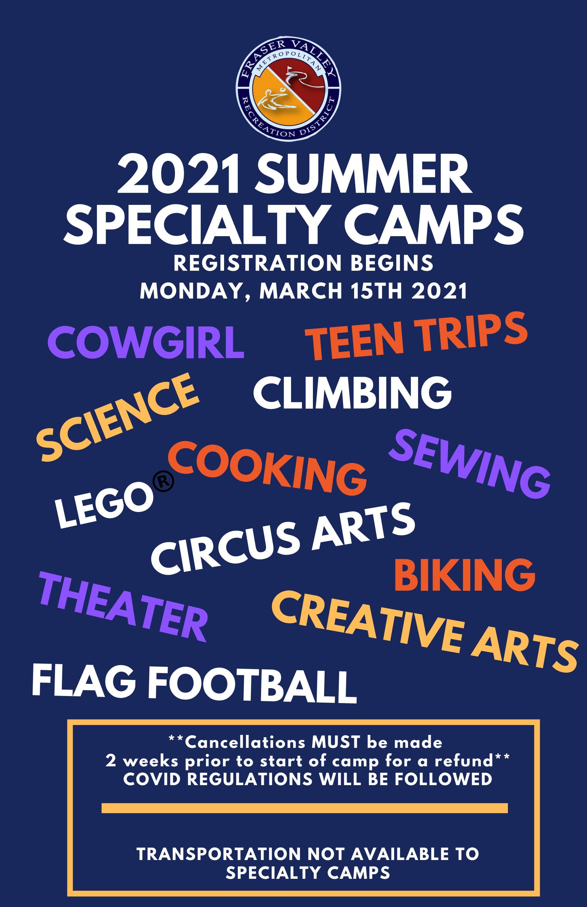 Fraser Valley Rec Specialty Camps 2021 by FVMRD Issuu