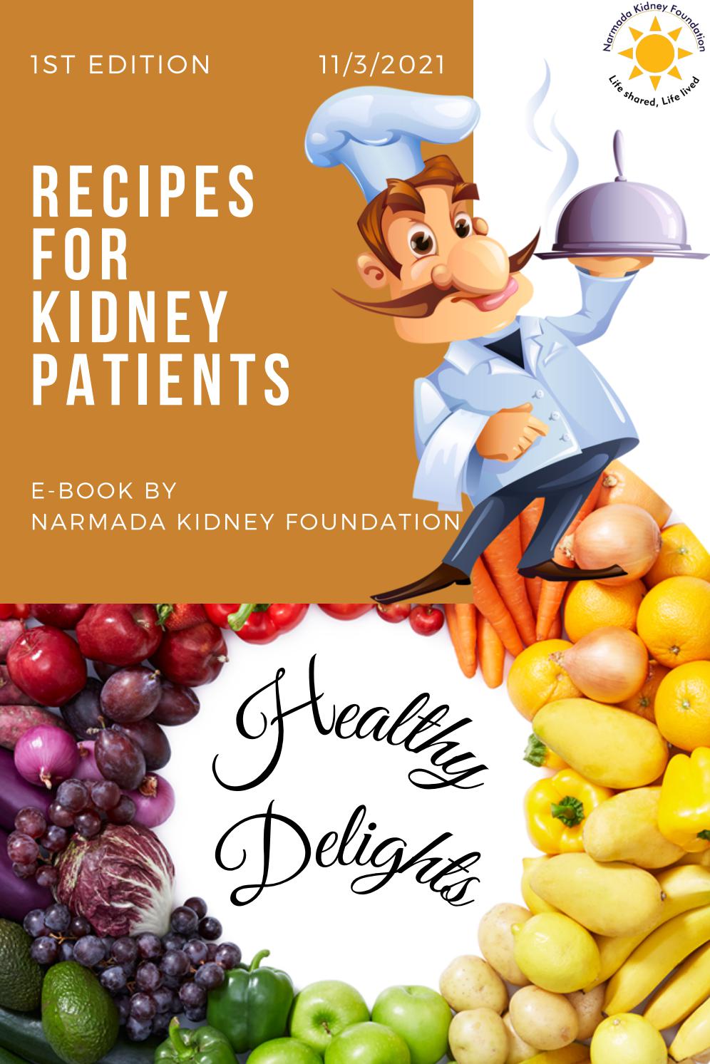 eBook Recipes for Kidney Patients By Narmada Kidney Foundation by