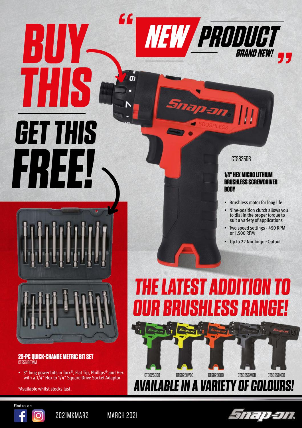 SNAP ON TOOLS MARCH 2 FLYER UK By SnaponToolsUK Issuu