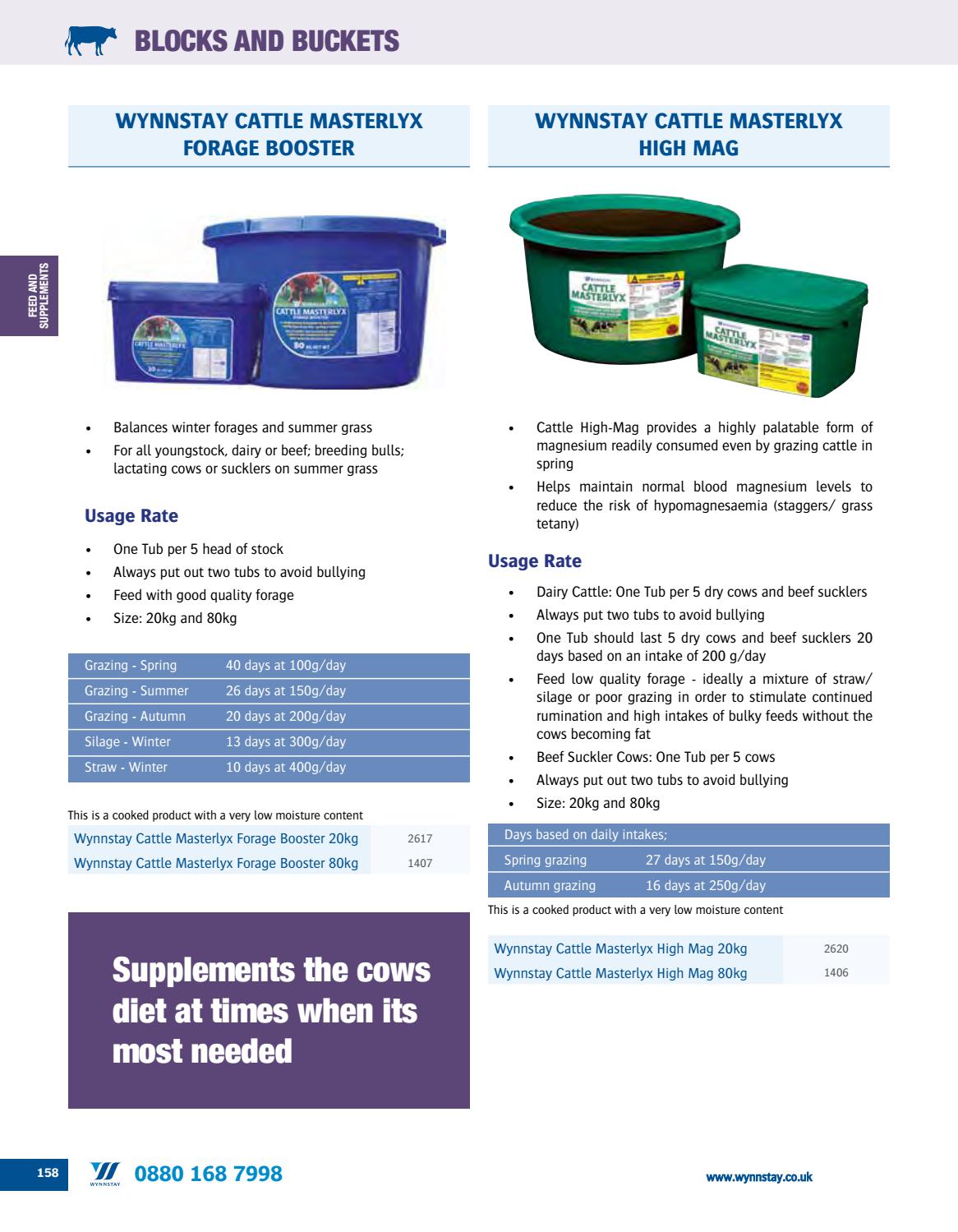 Wynnstay Dairy Catalogue by WynnstayGroup Issuu