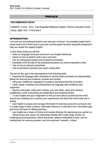 Gr 12-English First Additional Language-Study Guide Language 1 by Impaq ...