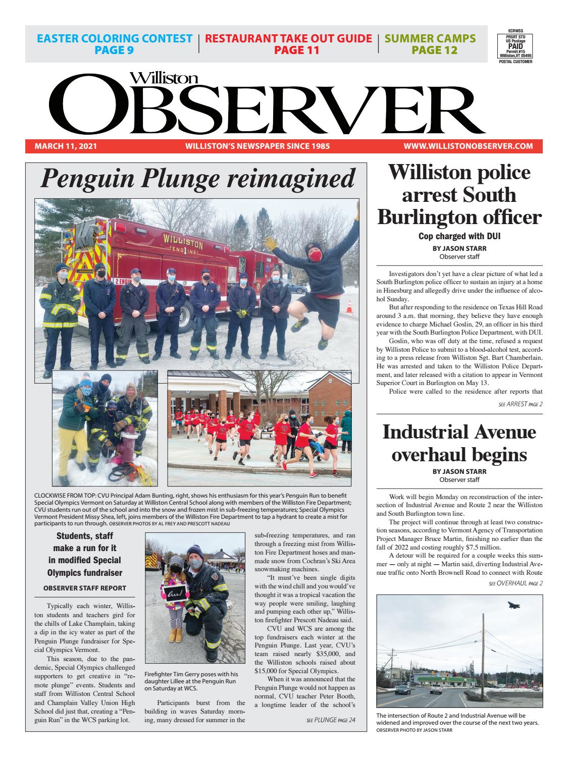 Williston Observer 3/11/2021 by Williston Observer Issuu