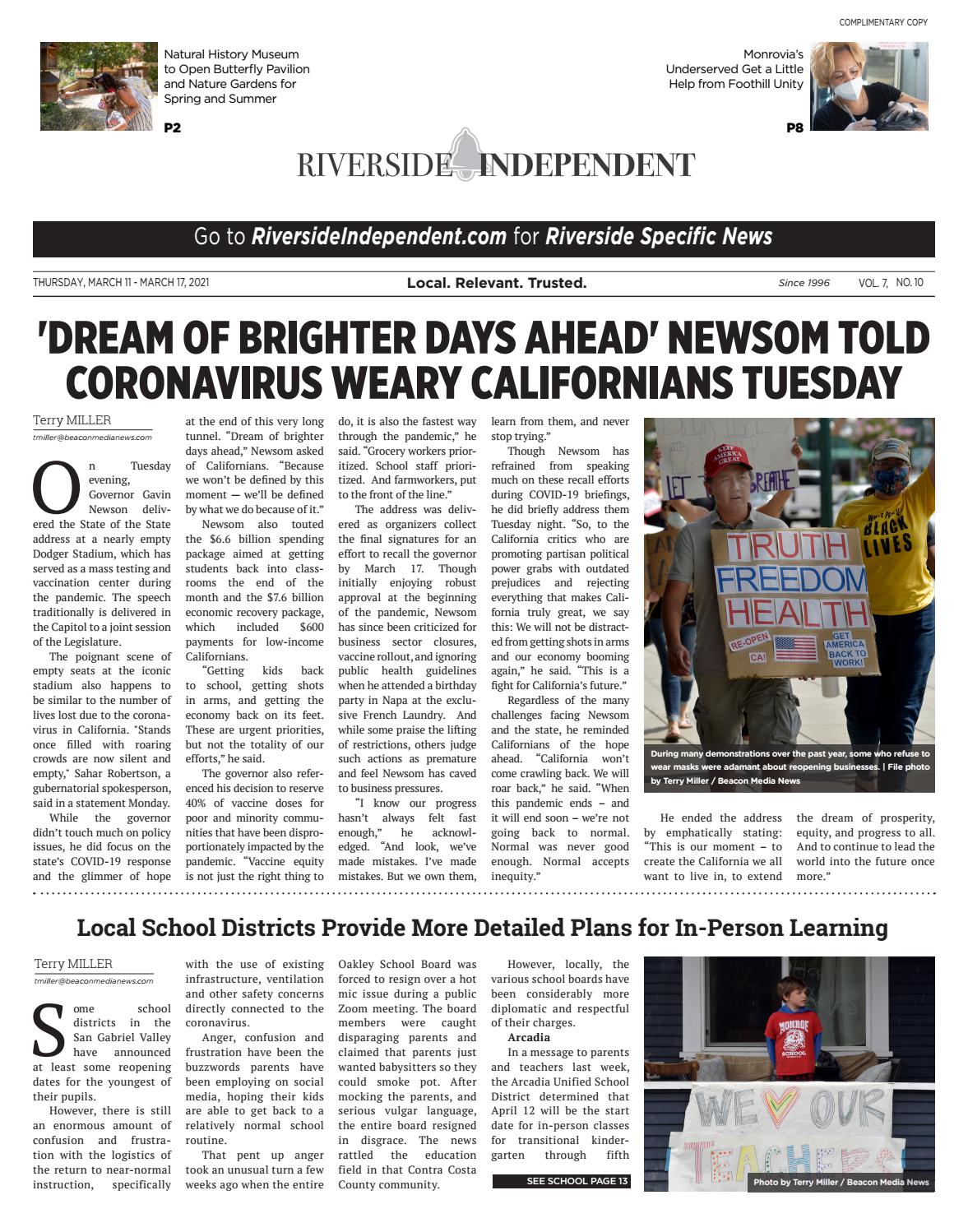 Riverside Independent - 3/11/2021 by Beacon Media News - Issuu