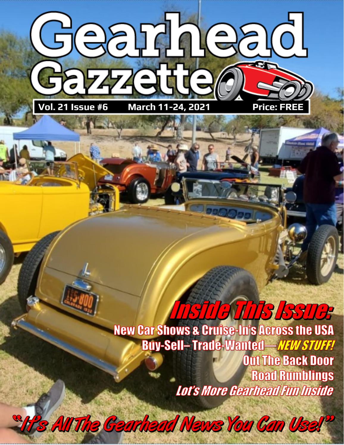 Gearhead Gazzette Vol 21 Issue 6 March 11 24 2021 By Jimmy B Issuu