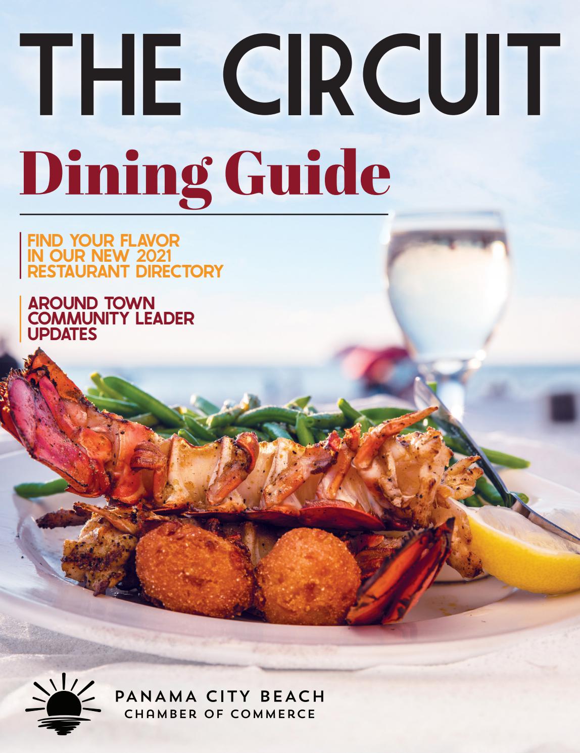 The Circuit Dining Guide 2021 by PCB Chamber of Commerce