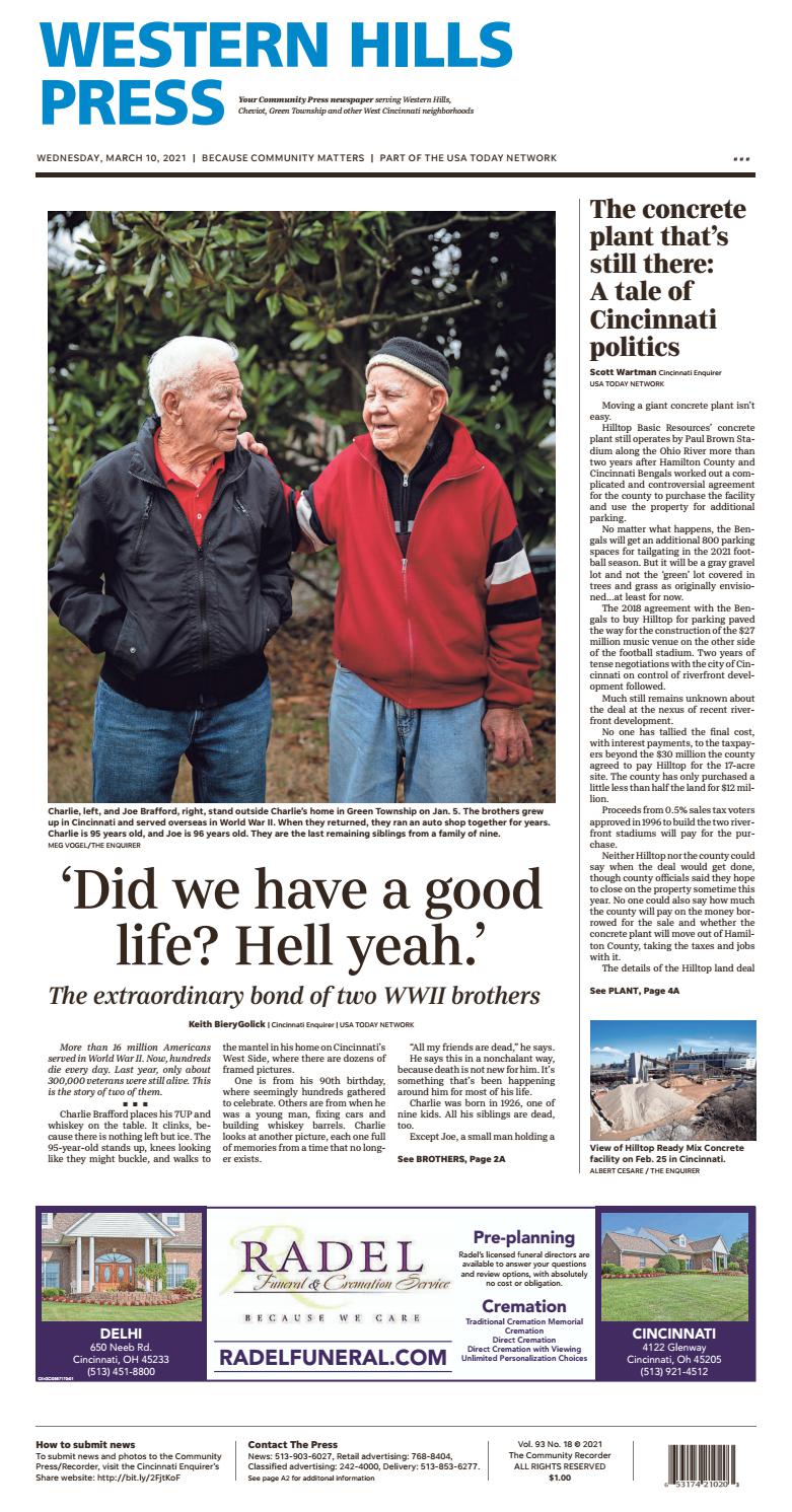 Western Hills Press 03/10/21 by Enquirer Media Issuu