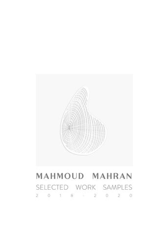 Architecture & Urban Design Portfolio by Mahmoud Mahran - Issuu