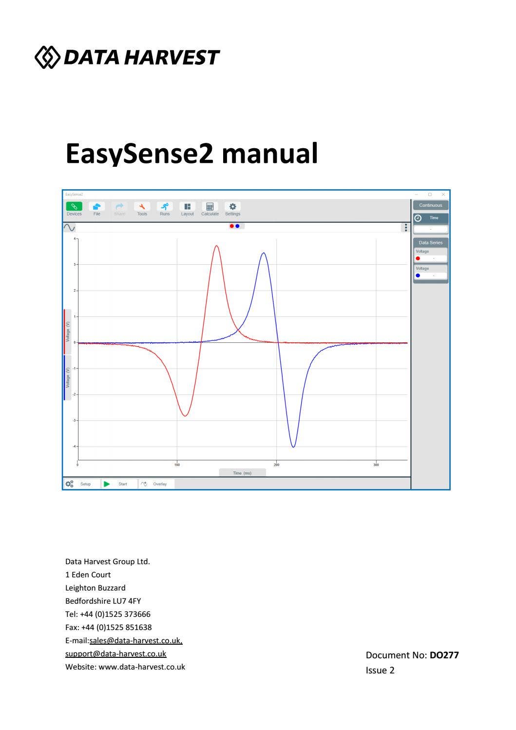 EasySense 2 Software manual by ETC Educational Technology Connection ...