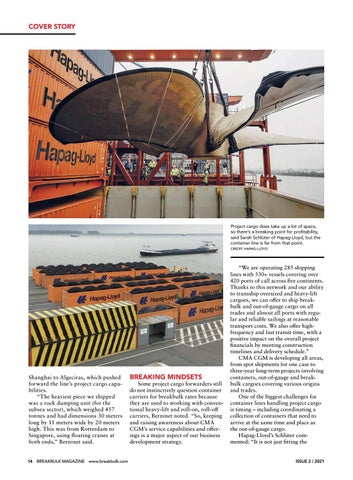Breakbulk Magazine Issue 2 2021 by Breakbulk Events & Media - Issuu