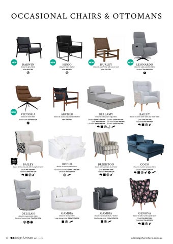 OZ Design Furniture 家具目录 · OZ DESIGN FURNITURE PRODUCT DIRECTORY 冬季 21 第 10 页