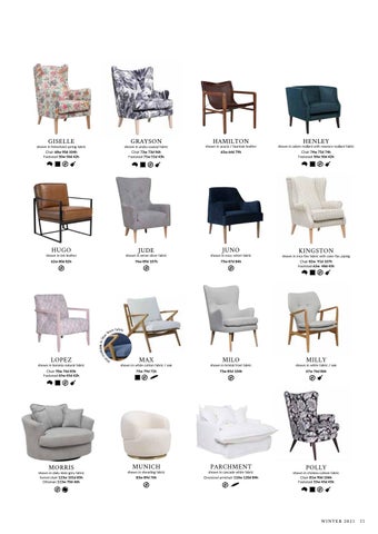 OZ Design Furniture 家具目录 · OZ DESIGN FURNITURE PRODUCT DIRECTORY 冬季 21 第 11 页
