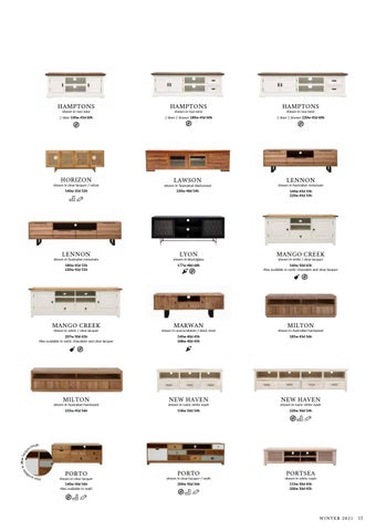 OZ Design Furniture 家具目录 · OZ DESIGN FURNITURE PRODUCT DIRECTORY 冬季 21 第 15 页