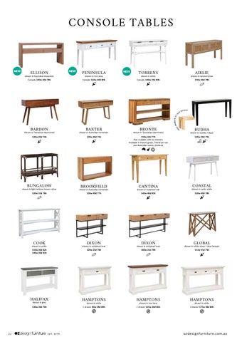 OZ Design Furniture 家具目录 · OZ DESIGN FURNITURE PRODUCT DIRECTORY 冬季 21 第 22 页