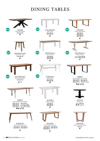 OZ Design Furniture 家具目录 · OZ DESIGN FURNITURE PRODUCT DIRECTORY 冬季 21 第 24 页