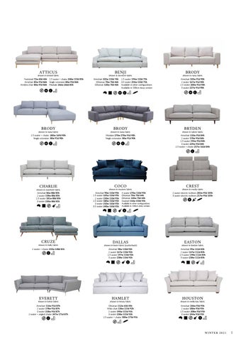 OZ Design Furniture 家具目录 · OZ DESIGN FURNITURE PRODUCT DIRECTORY 冬季 21 第 5 页