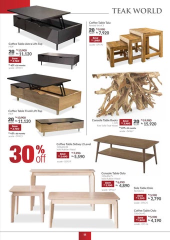 Teak World 家具目录 · The Massive 家具 Sale 2021 I 第 13 页