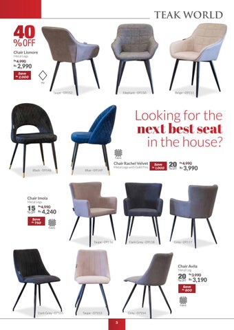 Teak World 家具目录 · The Massive 家具 Sale 2021 I 第 3 页