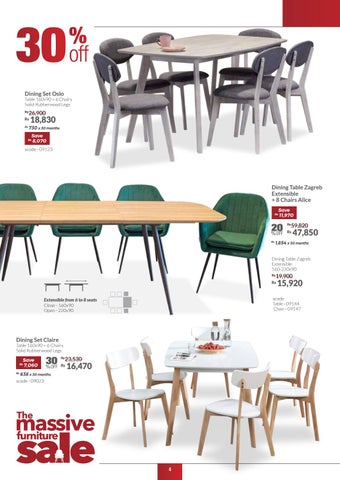 Teak World 家具目录 · The Massive 家具 Sale 2021 I 第 4 页