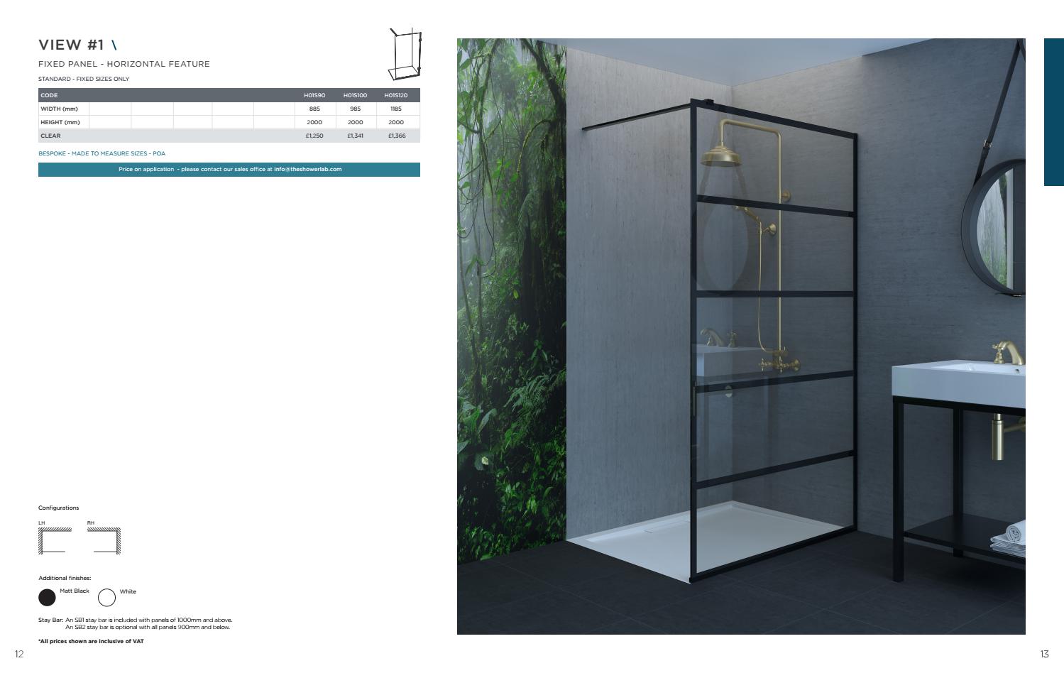 The Shower Lab View Collection March 2021 Edition by