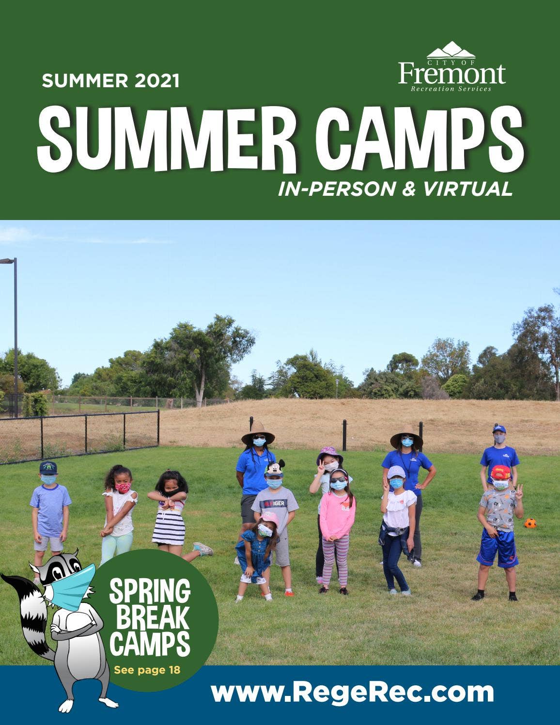 Recreation Guide: Summer Camps 2021 by City of Fremont Parks ...