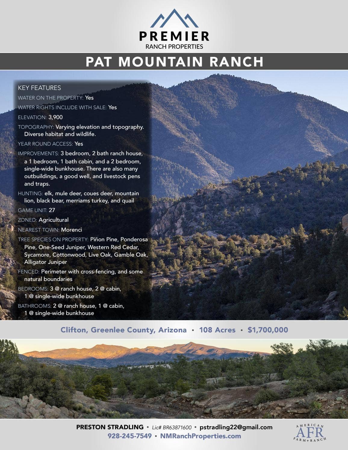 Premier Ranch Properties, Pat Mountain Ranch by American Farm + Ranch ...