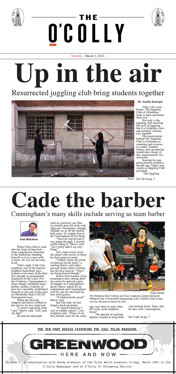 March 17 by The O'Colly - Issuu