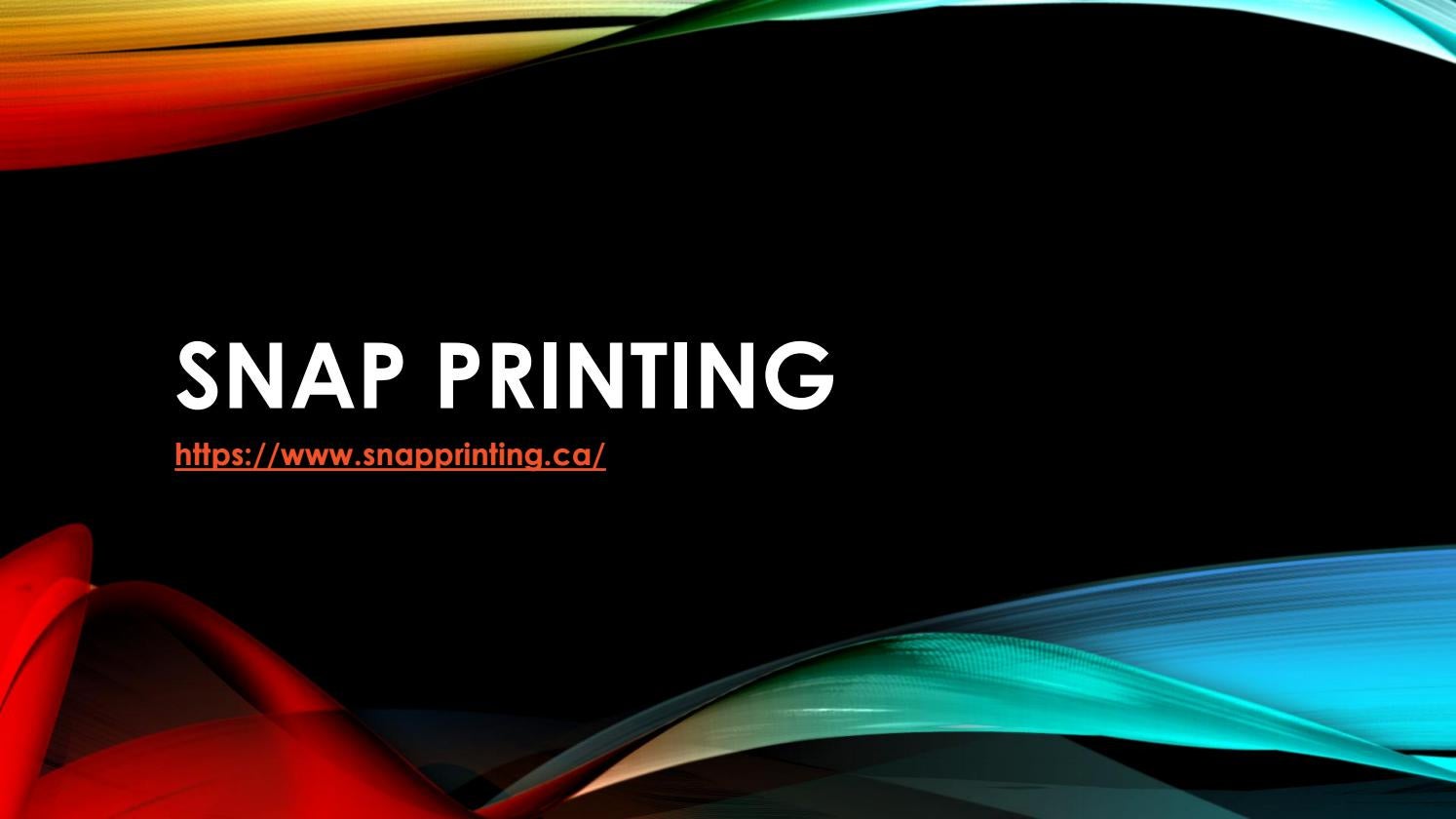 Best Digital Printing Company In Kelowna by Snap Printing Issuu