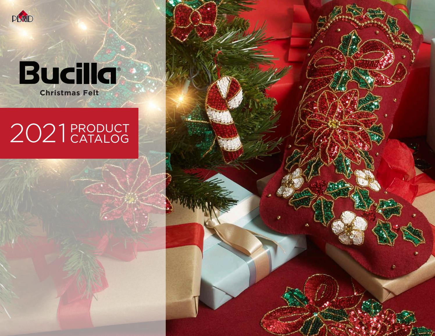 Bucilla Christmas Felt Product Catalog by plaidcrafts Issuu