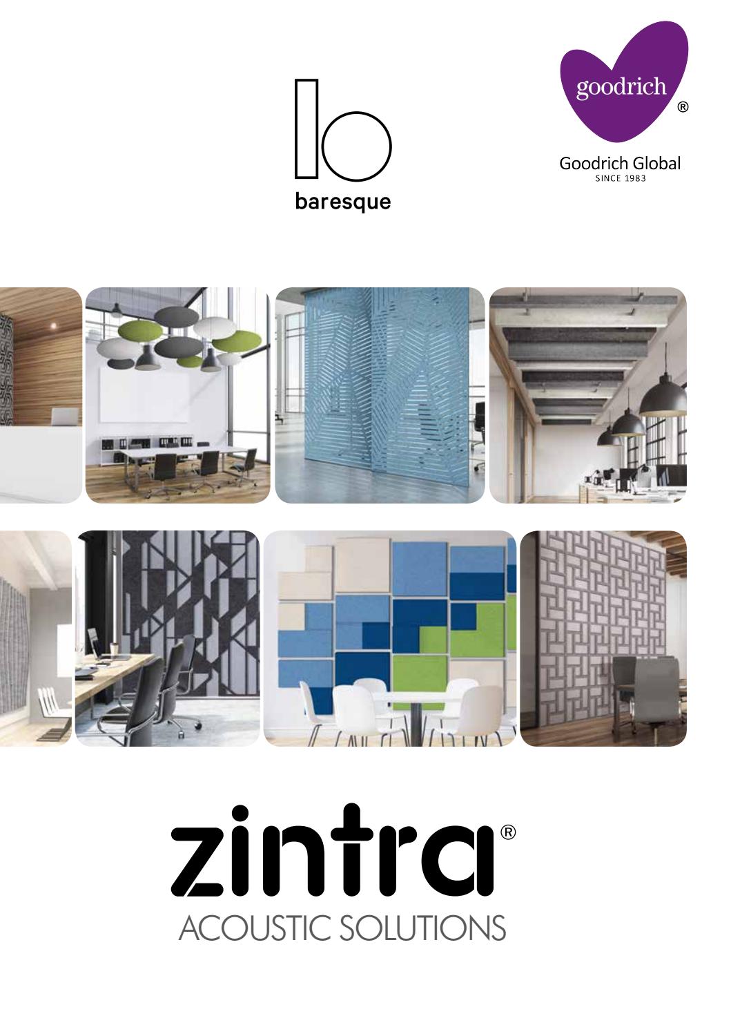 ZINTRA ACOUSTIC SOLUTIONS by goodrich global Issuu