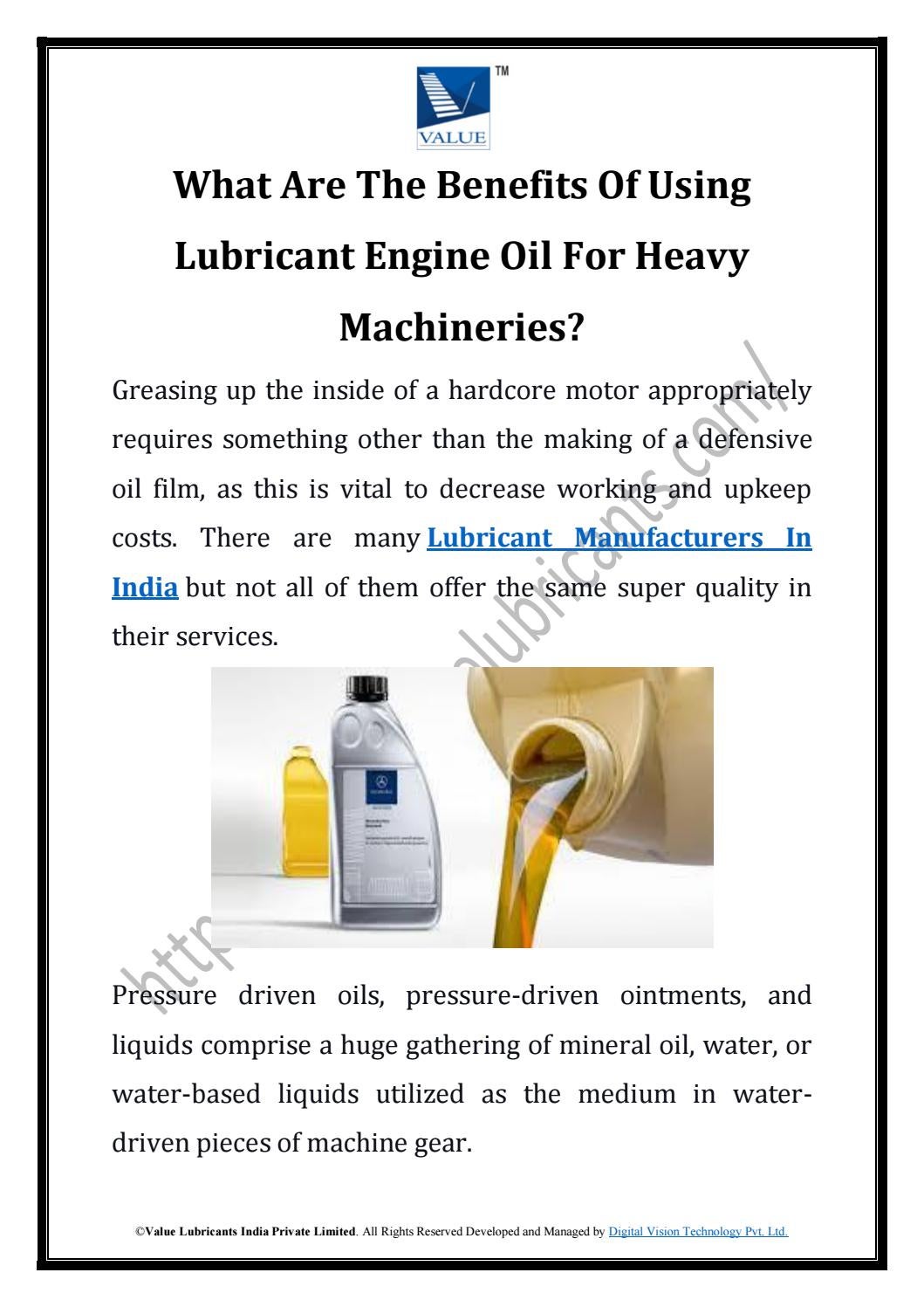 Lubricant Manufacturers In India Call Now 9323735265 by Value