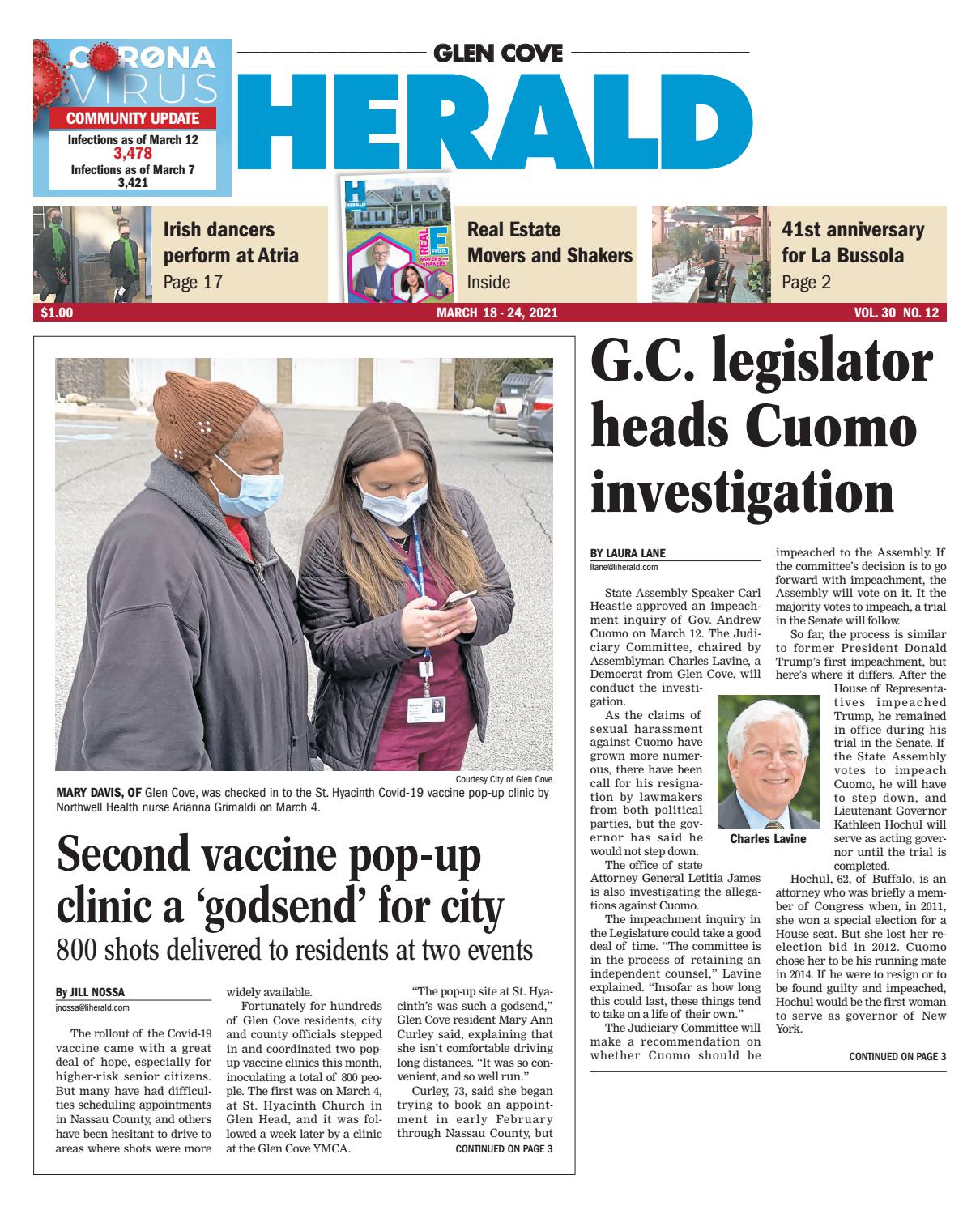 Glen Cove Herald 03-18-2021 by Richner Communications, Inc - Issuu