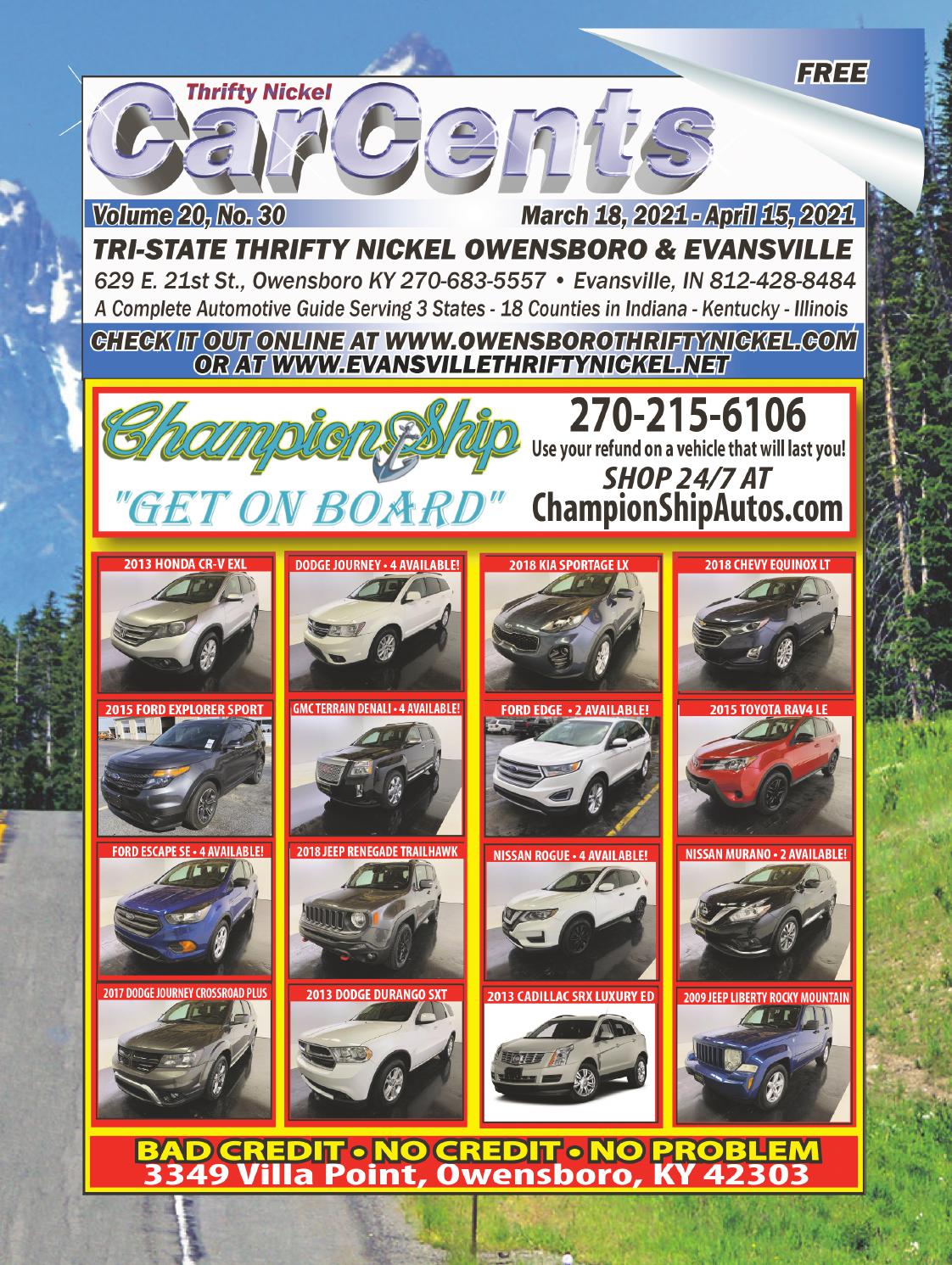 Tri State Car Cents 321 Digital Edition by Tri State Thrifty Nickel