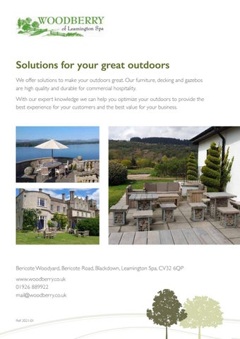 Woodberry 户外 Solutions for Hotels 手册 2021 第 24 页