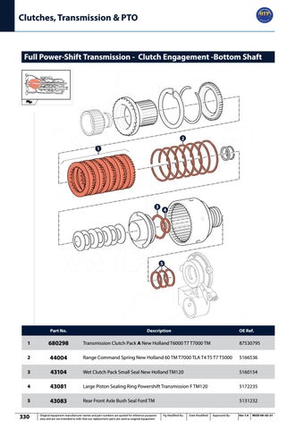 4 ford newholland by Quality Tractor Parts - Issuu