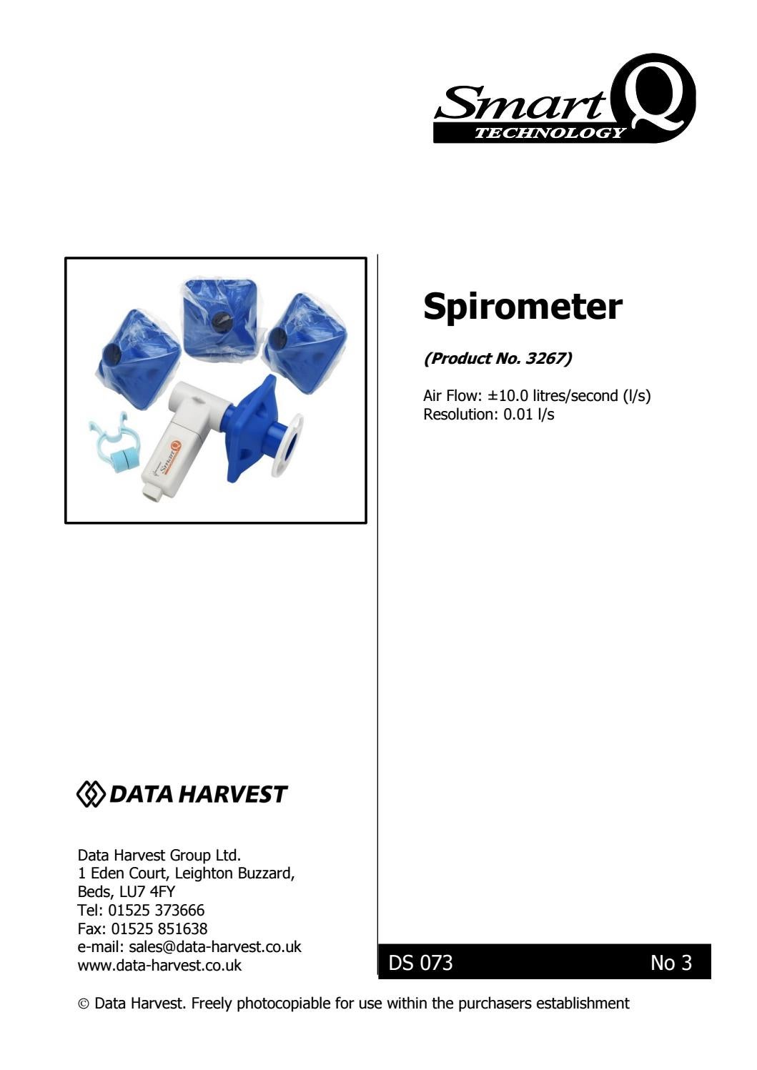 SmartQ Spirometer by ETC Educational Technology Connection (HK) Ltd Issuu