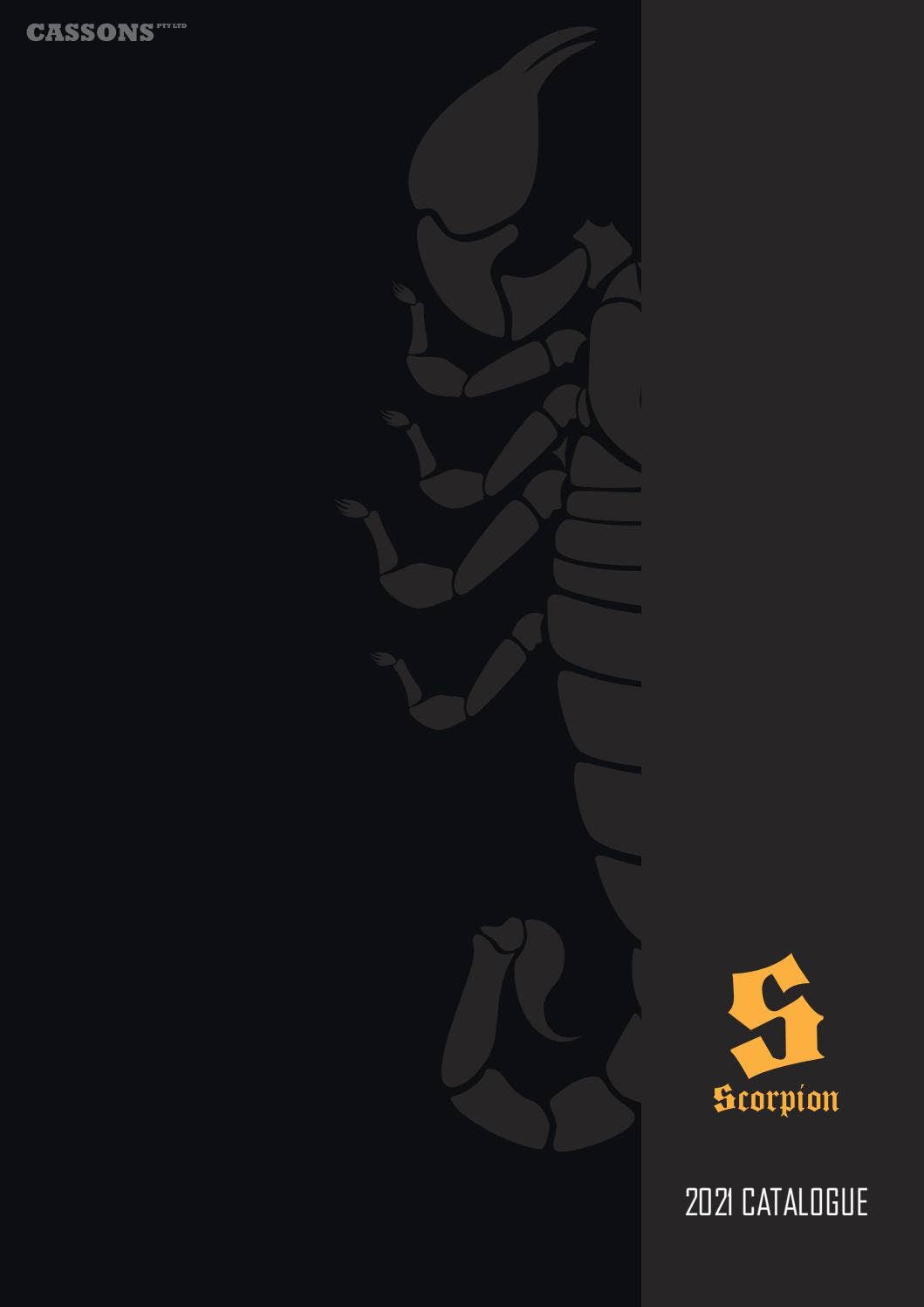 Scorpion Catalogue Australia by Cassons Issuu