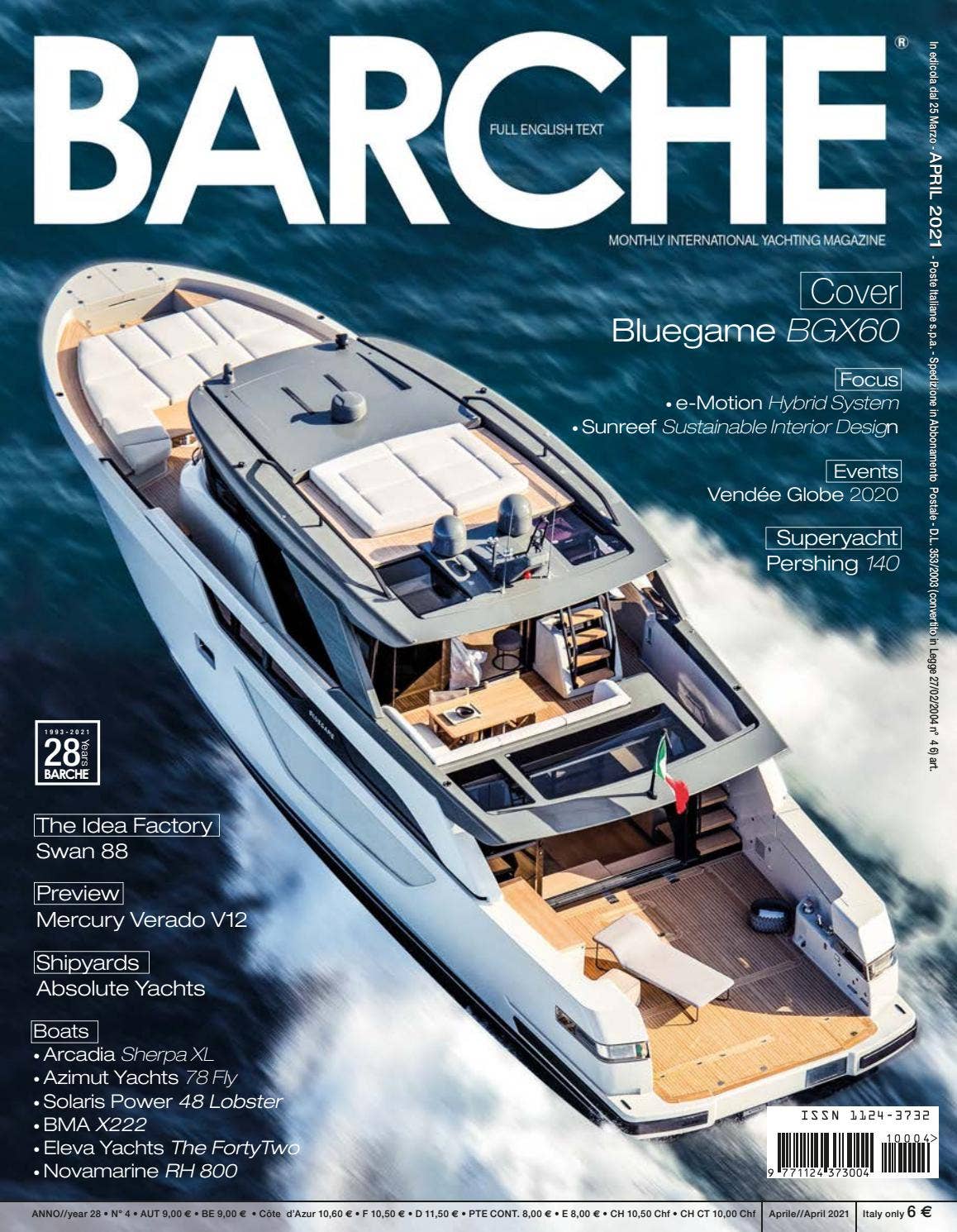 BARCHE - APRIL 2021 by INTERNATIONAL SEA PRESS SRL - BARCHE - Issuu