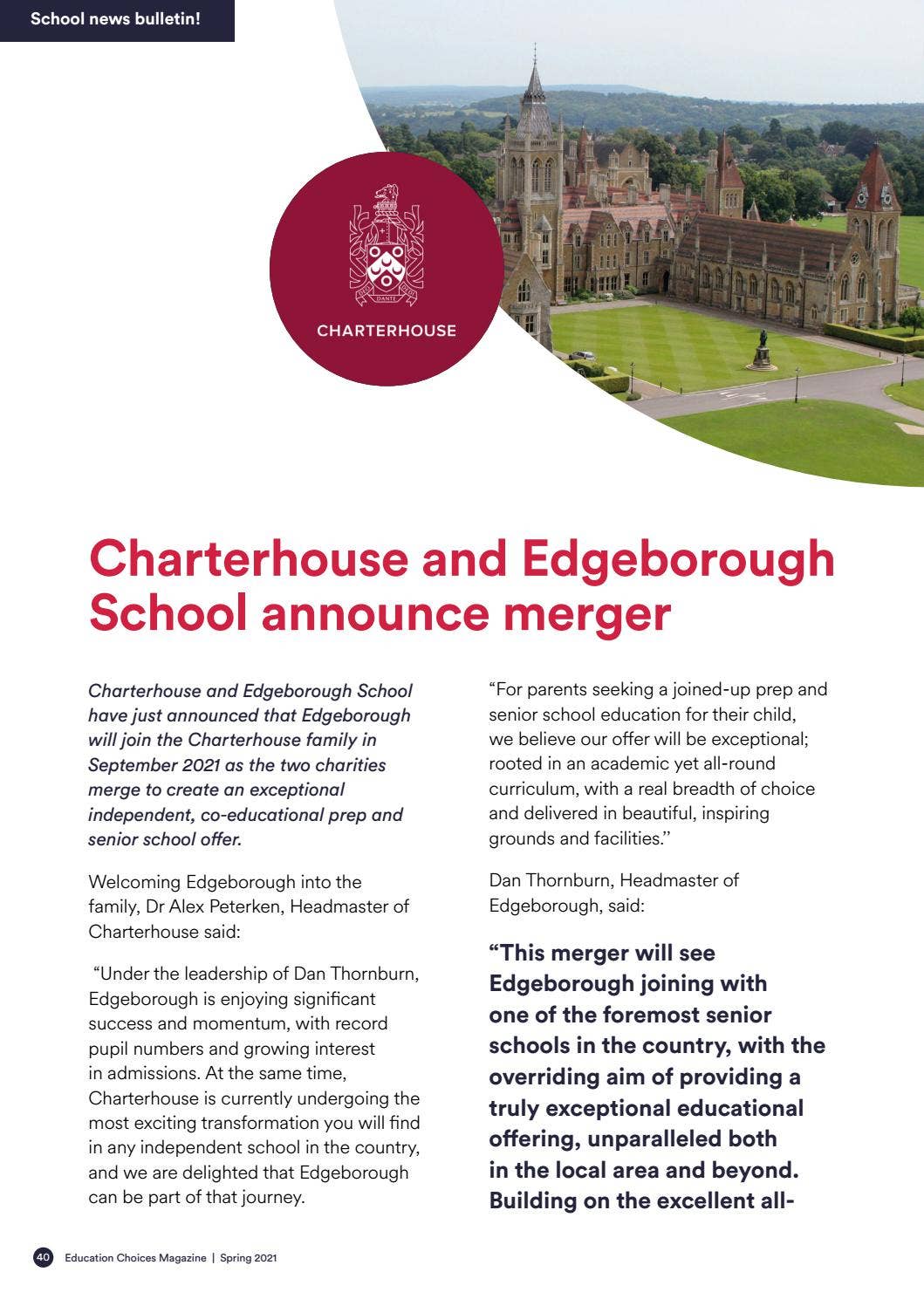 Education Choices - Spring 2021 by educationchoicesmagazine - Issuu
