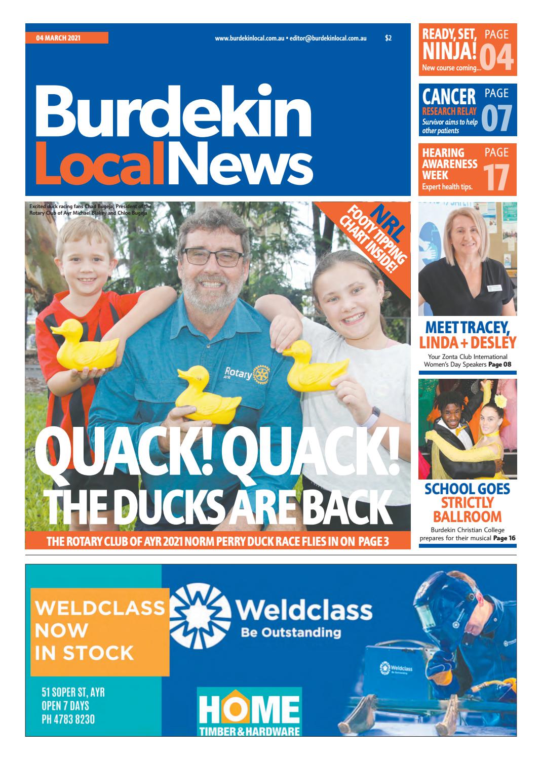 Burdekin Local News 04.03.21 by DUO Magazine - Issuu