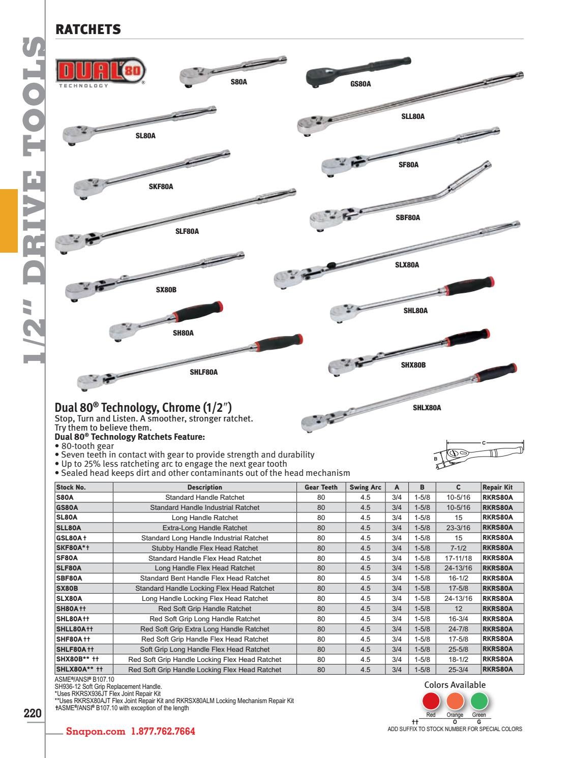 SNAPON US CATALOGUS CAT1500 by Snapon Tools bv Issuu