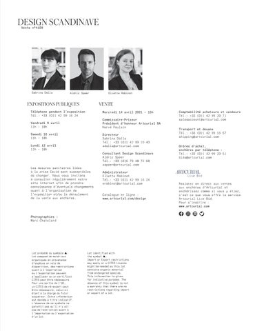 Artcurial 家具目录 · Design Scandinave 第 5 页