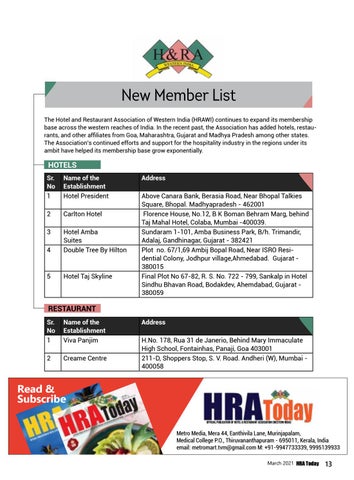 HRA Today 第 13 页