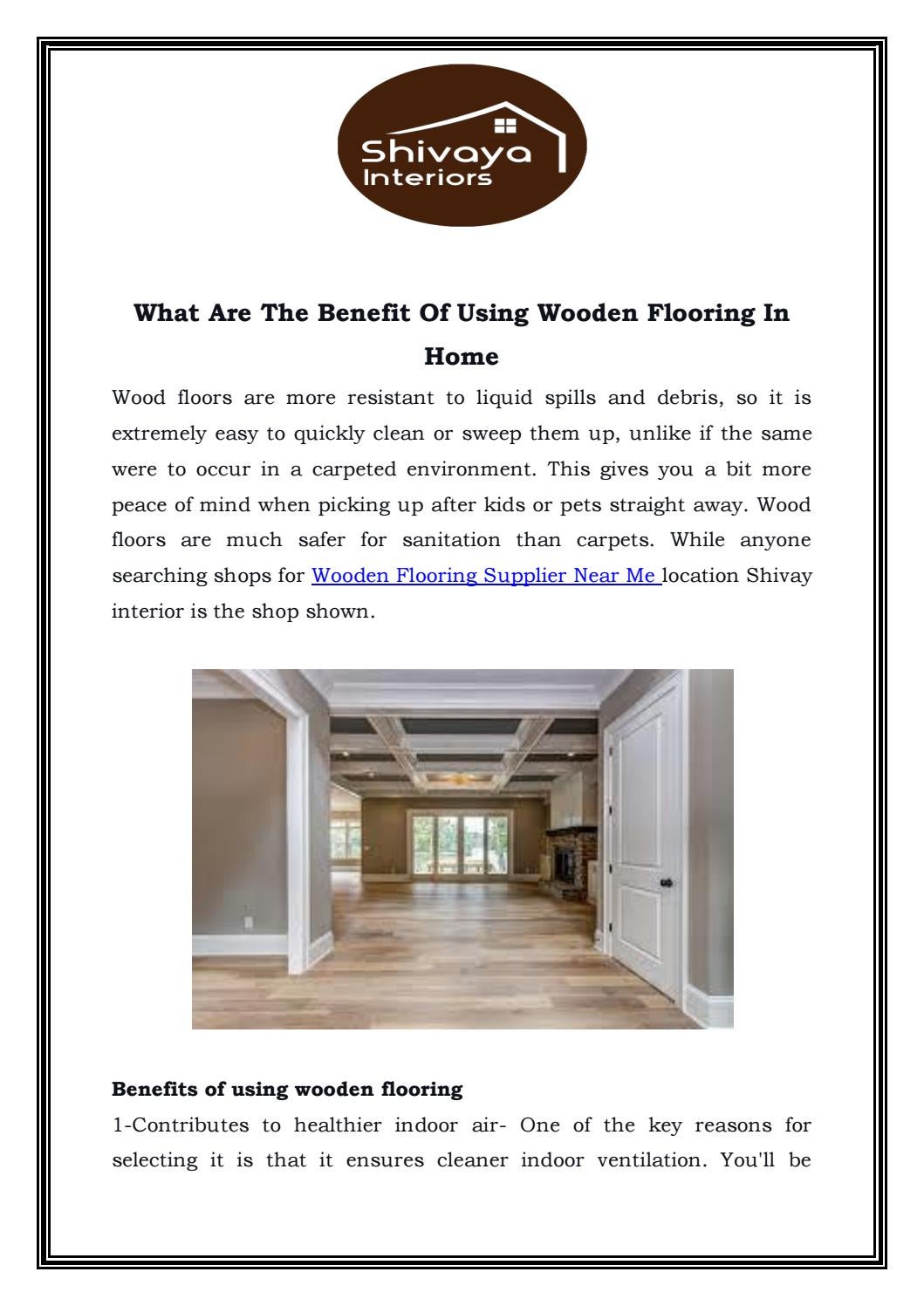 Wooden Flooring Supplier Near Me Call9599659965 by Shivaya Interiors