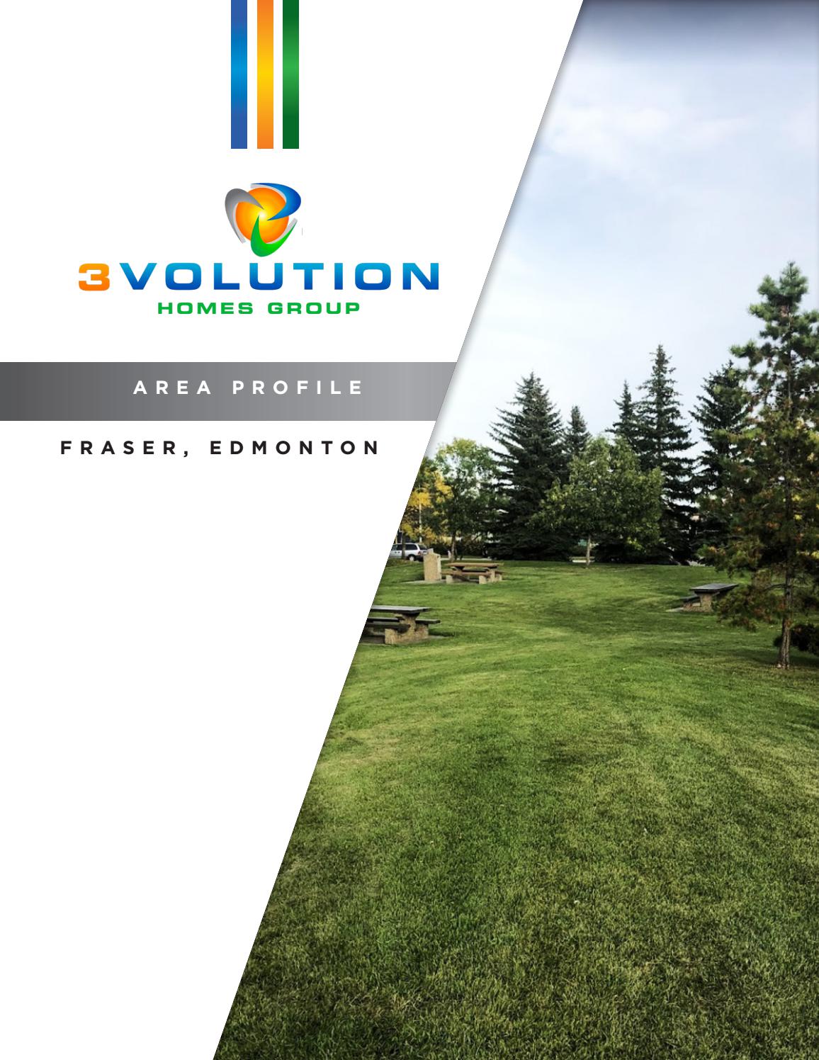 Real Estate Community Profile Book for the Neighbourhood of Fraser