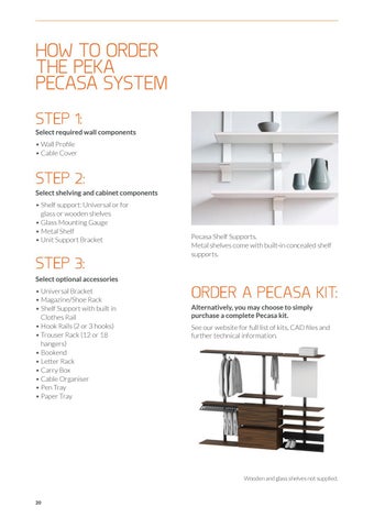 wilsonandbradley 家具目录 · Peka Pecasa 层架 System 第 20 页
